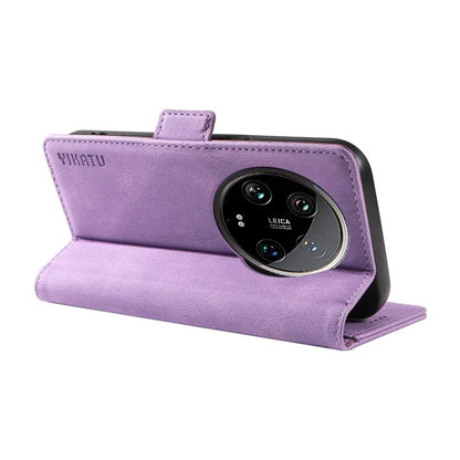 YIKATU YK-005 For Xiaomi 14 Ultra Case Wallet Leather Shockproof Phone Cover