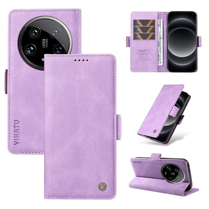 YIKATU YK-005 For Xiaomi 14 Ultra Case Wallet Leather Shockproof Phone Cover