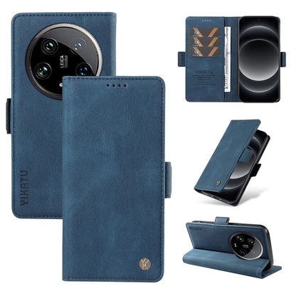 YIKATU YK-005 For Xiaomi 14 Ultra Case Wallet Leather Shockproof Phone Cover