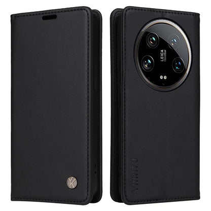 YIKATU YK-001 For Xiaomi 14 Ultra Case Magnetic Closure PU Leather Cover