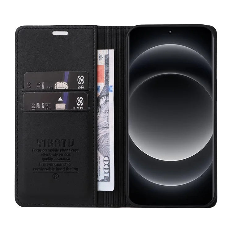 YIKATU YK-001 For Xiaomi 14 Ultra Case Magnetic Closure PU Leather Cover