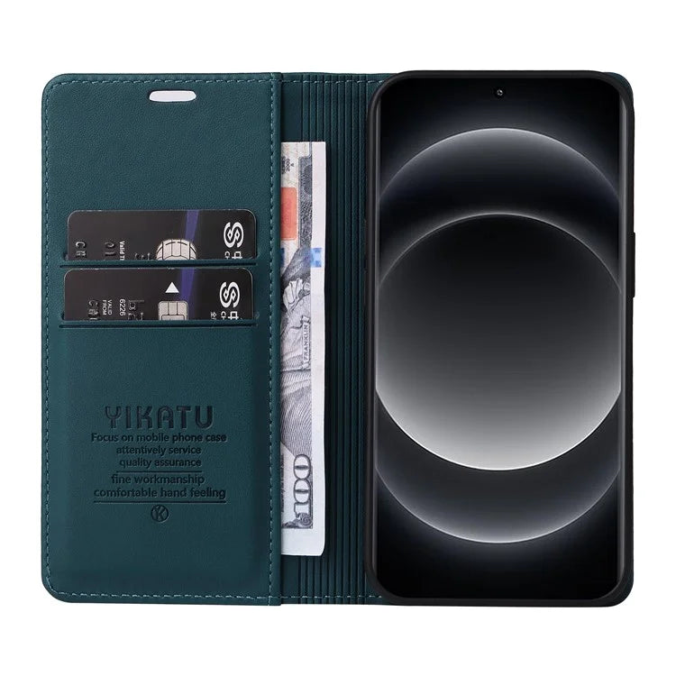 YIKATU YK-001 For Xiaomi 14 Ultra Case Magnetic Closure PU Leather Cover