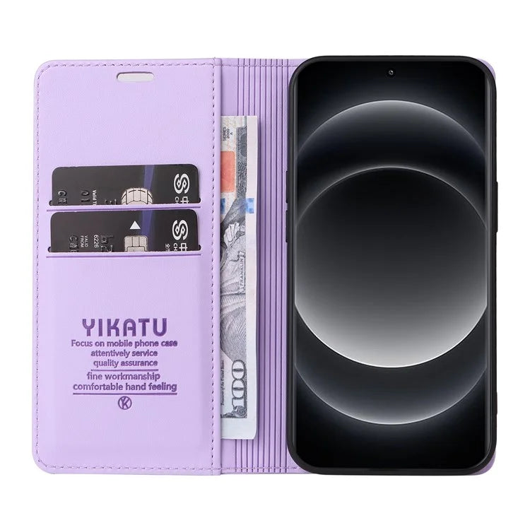 YIKATU YK-001 For Xiaomi 14 Ultra Case Magnetic Closure PU Leather Cover