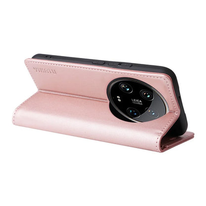YIKATU YK-001 For Xiaomi 14 Ultra Case Magnetic Closure PU Leather Cover
