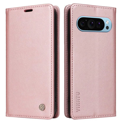 YIKATU YK-001 For Google Pixel 9 Case Magnetic Closure PU Leather Phone Cover