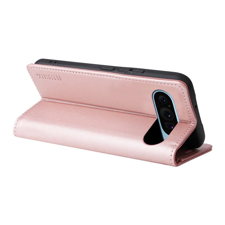YIKATU YK-001 For Google Pixel 9 Case Magnetic Closure PU Leather Phone Cover