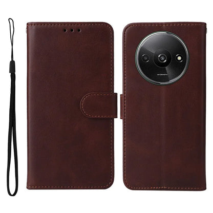For Xiaomi Redmi A3 Case Magnetic Clasp Leather Flip Wallet Phone Cover