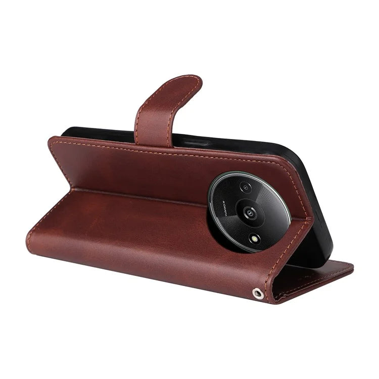 For Xiaomi Redmi A3 Case Magnetic Clasp Leather Flip Wallet Phone Cover