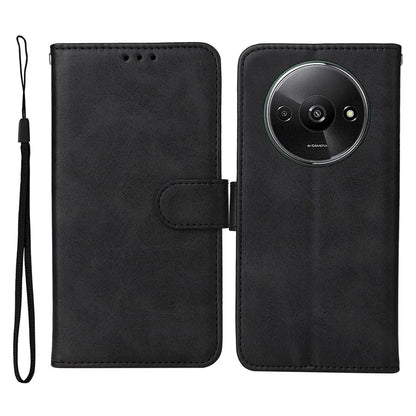 For Xiaomi Redmi A3 Case Magnetic Clasp Leather Flip Wallet Phone Cover