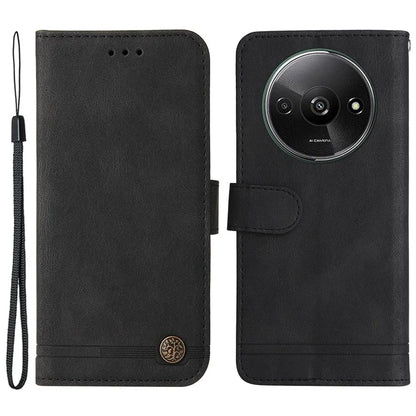 For Xiaomi Redmi A3 Case PU Leather Phone Wallet Cover with Stand