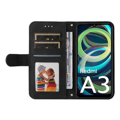 For Xiaomi Redmi A3 Case PU Leather Phone Wallet Cover with Stand