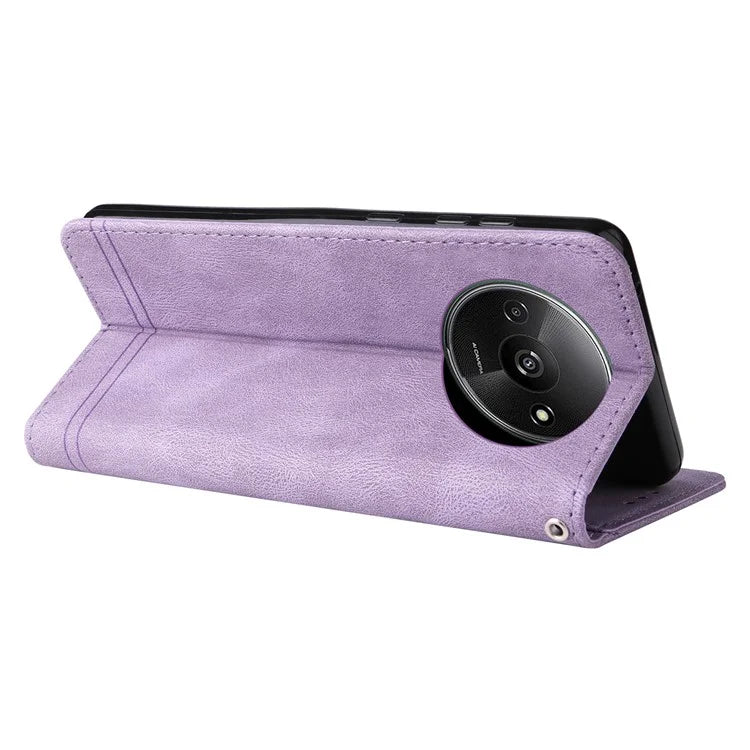 For Xiaomi Redmi A3 Case PU Leather Phone Wallet Cover with Stand
