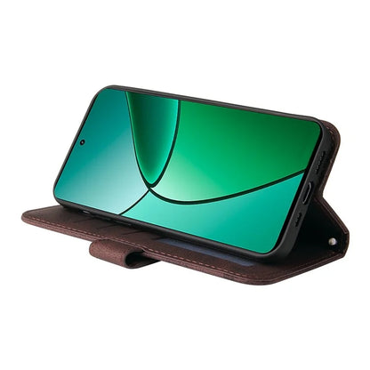 For Realme 12+ 5G Case Hardware Tree Decor Leather Wallet Phone Cover