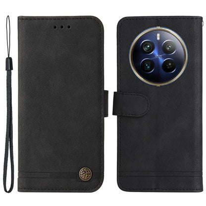 For Realme 12 Pro 5G / 12 Pro+ 5G Leather Case Skin-touch Texture Wallet Phone Cover