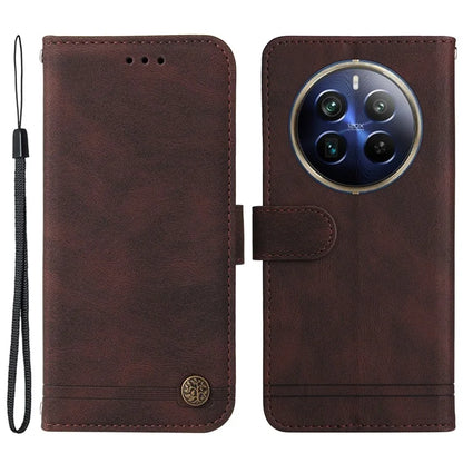 For Realme 12 Pro 5G / 12 Pro+ 5G Leather Case Skin-touch Texture Wallet Phone Cover
