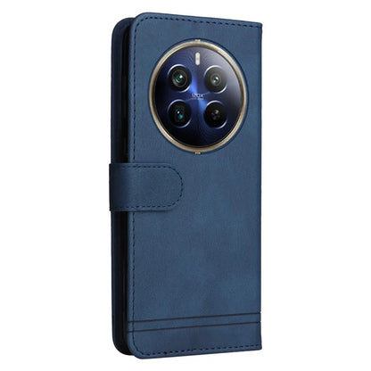 For Realme 12 Pro 5G / 12 Pro+ 5G Leather Case Skin-touch Texture Wallet Phone Cover