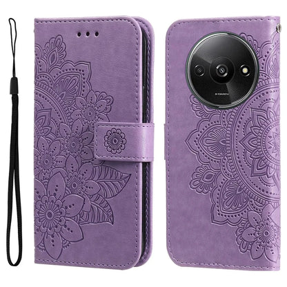 For Xiaomi Redmi A3 Case PU Leather +TPU Phone Cover with Wallet Stand