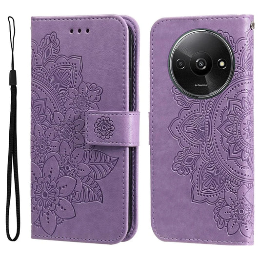 For Xiaomi Redmi A3 Case PU Leather +TPU Phone Cover with Wallet Stand