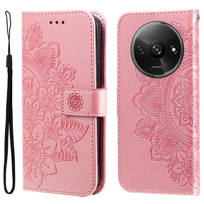 For Xiaomi Redmi A3 Case PU Leather +TPU Phone Cover with Wallet Stand