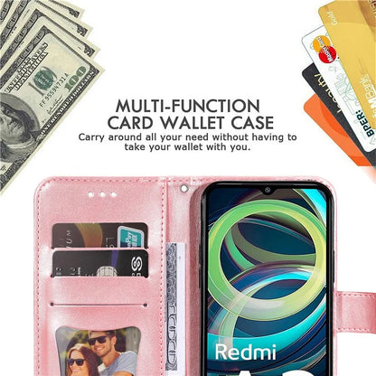 For Xiaomi Redmi A3 Case PU Leather +TPU Phone Cover with Wallet Stand