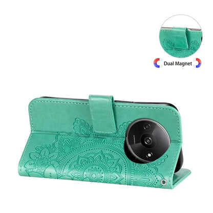 For Xiaomi Redmi A3 Case PU Leather +TPU Phone Cover with Wallet Stand
