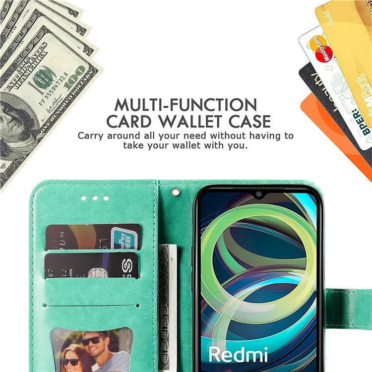 For Xiaomi Redmi A3 Case PU Leather +TPU Phone Cover with Wallet Stand