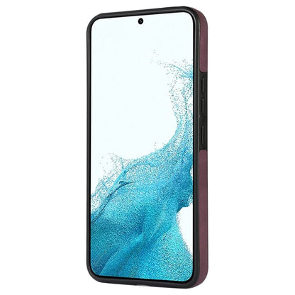 For Samsung Galaxy A14 5G / 4G Cover TPU Leather Phone Case RFID Blocking Hidden Mirror