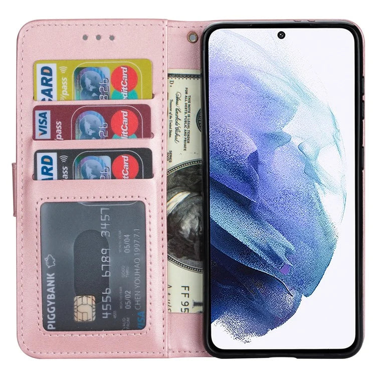 For Samsung Galaxy A25 5G (Global) (161.0 x 76.5 x 8.3mm) Leather Case Zipper Wallet Phone Cover
