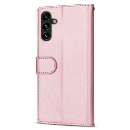 For Samsung Galaxy A05s 4G Leather Case Zipper Pocket Phone Cover with Wallet Stand