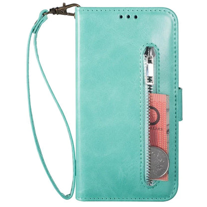 For Samsung Galaxy A05s 4G Leather Case Zipper Pocket Phone Cover with Wallet Stand