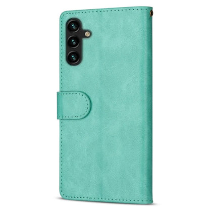 For Samsung Galaxy A05s 4G Leather Case Zipper Pocket Phone Cover with Wallet Stand