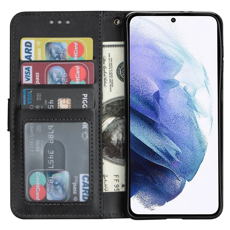 For Samsung Galaxy A05s 4G Leather Case Zipper Pocket Phone Cover with Wallet Stand