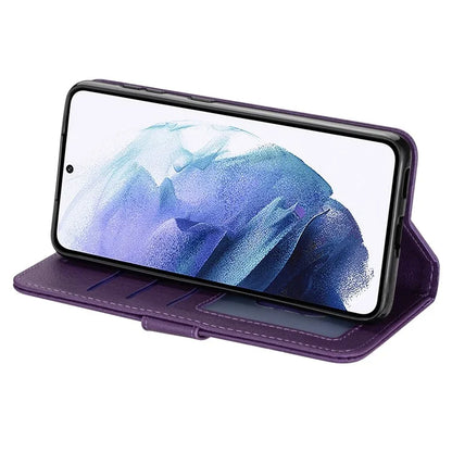 For Samsung Galaxy A05s 4G Leather Case Zipper Pocket Phone Cover with Wallet Stand