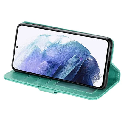 For Samsung Galaxy A24 4G (162.1 x 77.6 x 8.3mm) Case PU Leather Zipper Wallet Phone Cover