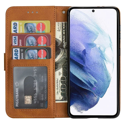 For Samsung Galaxy A24 4G (162.1 x 77.6 x 8.3mm) Case PU Leather Zipper Wallet Phone Cover