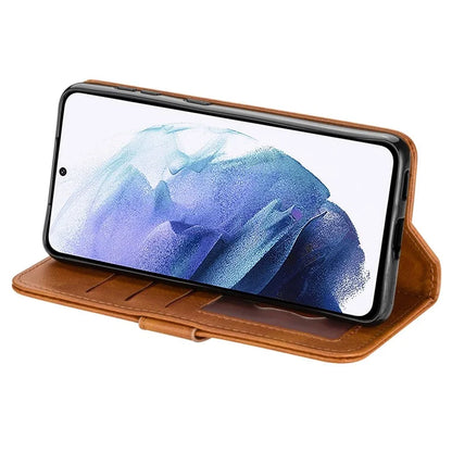 For Samsung Galaxy A24 4G (162.1 x 77.6 x 8.3mm) Case PU Leather Zipper Wallet Phone Cover