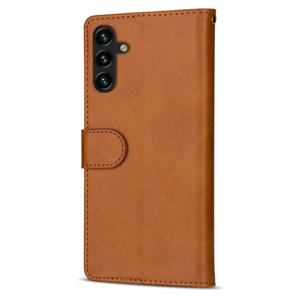For Samsung Galaxy A24 4G (162.1 x 77.6 x 8.3mm) Case PU Leather Zipper Wallet Phone Cover