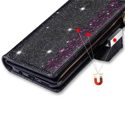 For Xiaomi Redmi Note 13 Pro 5G / Poco X6 5G Case Leather Phone Cover Glitter Surface