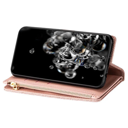 For Xiaomi Redmi Note 13 Pro 5G / Poco X6 5G Case Leather Phone Cover Glitter Surface
