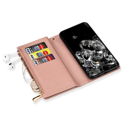 For Xiaomi Redmi Note 13 Pro 5G / Poco X6 5G Case Leather Phone Cover Glitter Surface