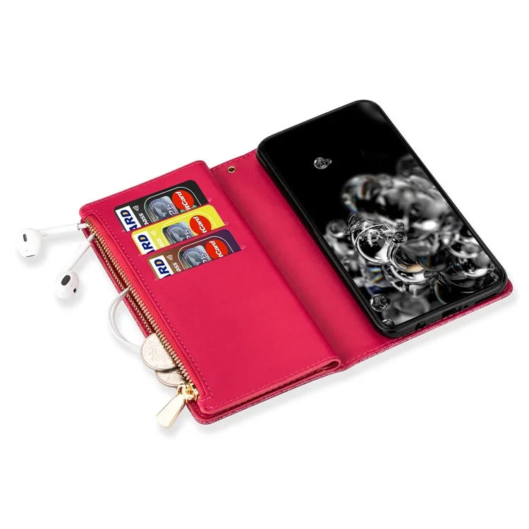 For Xiaomi Redmi Note 13 Pro 5G / Poco X6 5G Case Leather Phone Cover Glitter Surface