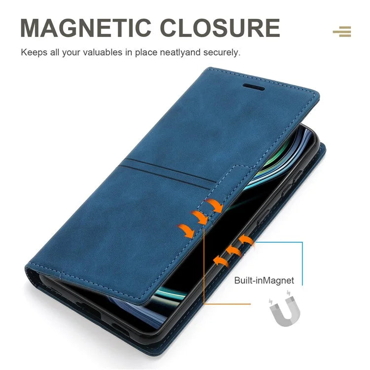 For Xiaomi Redmi Note 13 Pro 5G / Poco X6 5G Case PU Leather Wallet Flip Phone Cover