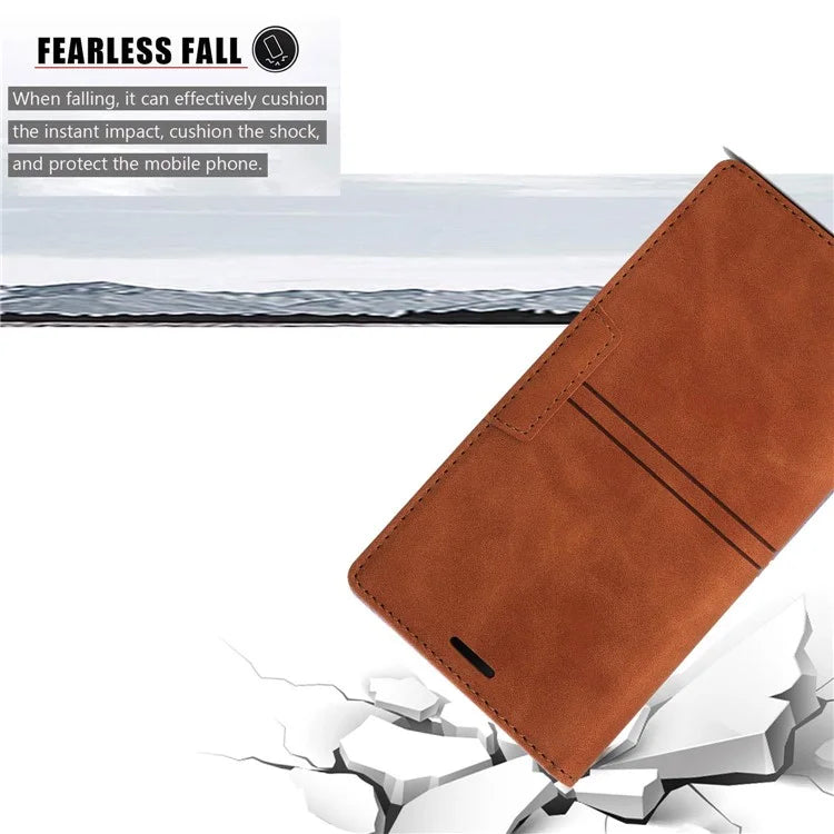 For Xiaomi Redmi Note 13 Pro 5G / Poco X6 5G Case PU Leather Wallet Flip Phone Cover