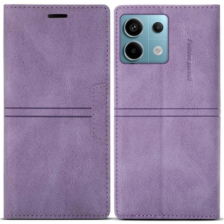 For Xiaomi Redmi Note 13 Pro 5G / Poco X6 5G Case PU Leather Wallet Flip Phone Cover