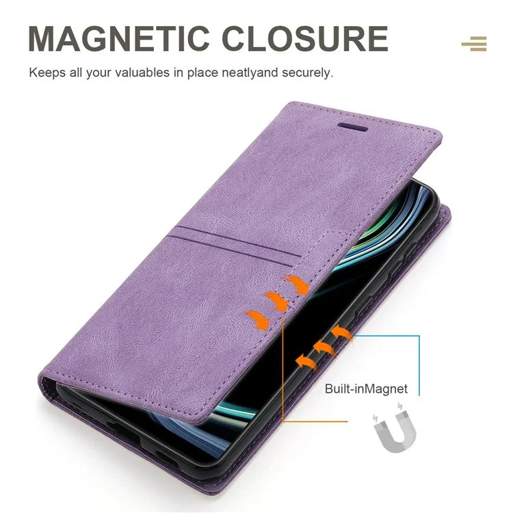 For Xiaomi Redmi Note 13 Pro 5G / Poco X6 5G Case PU Leather Wallet Flip Phone Cover