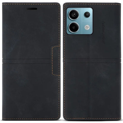 For Xiaomi Redmi Note 13 Pro 5G / Poco X6 5G Case PU Leather Wallet Flip Phone Cover