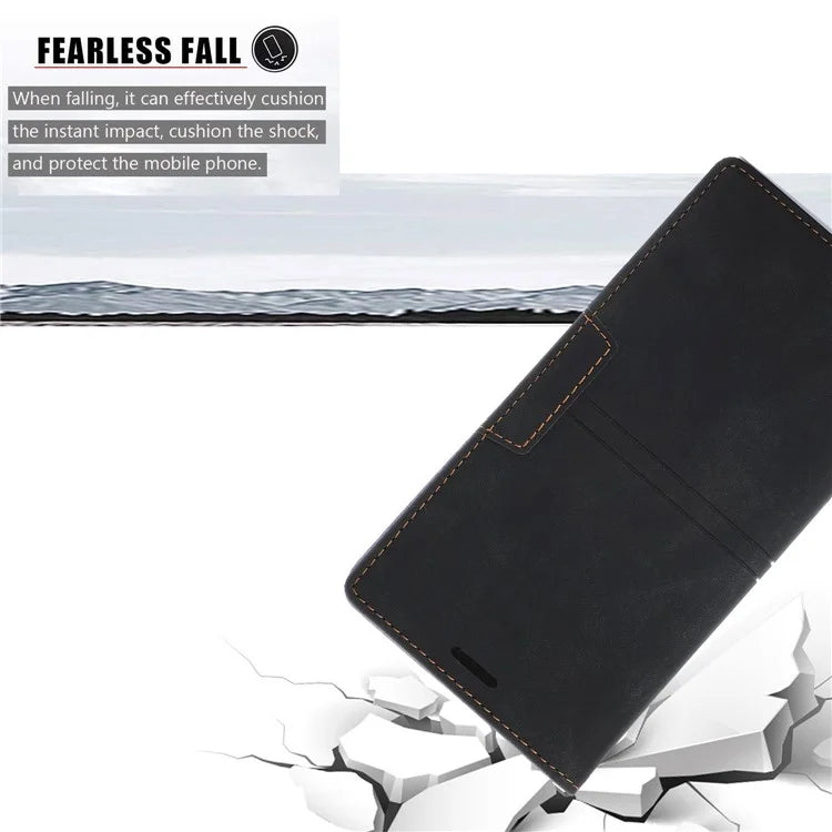 For Xiaomi Redmi Note 13 Pro 5G / Poco X6 5G Case PU Leather Wallet Flip Phone Cover