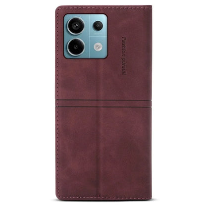 For Xiaomi Redmi Note 13 Pro 5G / Poco X6 5G Case PU Leather Wallet Flip Phone Cover