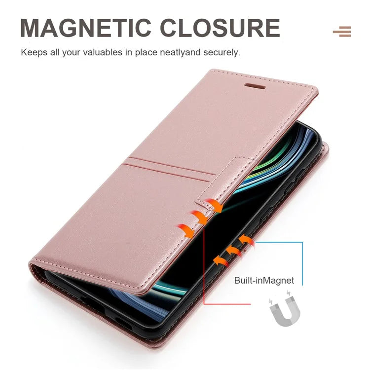 For Xiaomi Redmi Note 13 5G Case Magnetic Auto Closing PU Leather Phone Wallet Cover