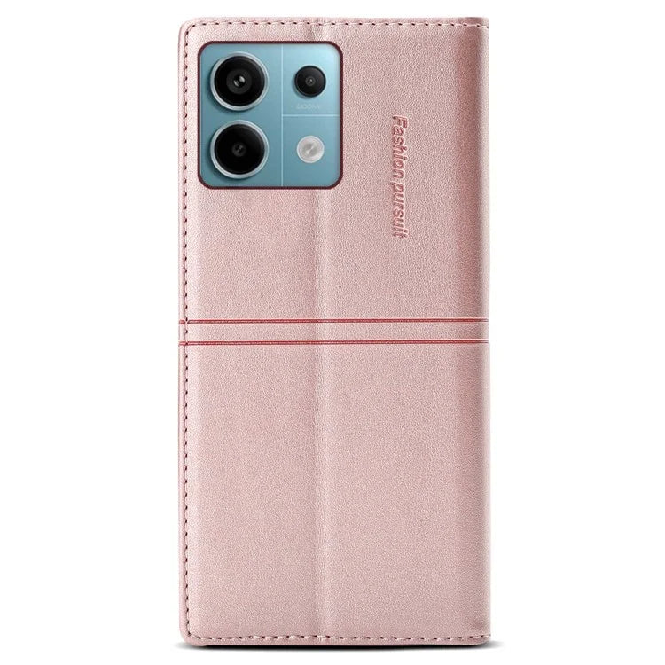 For Xiaomi Redmi Note 13 5G Case Magnetic Auto Closing PU Leather Phone Wallet Cover